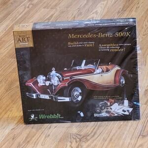 Wrebbit Car Model Kit Mercedes-Benz 500k Roadster 1:10 Scale New Sealed CBS203
